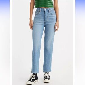 LEVI’S Ribcage Straight Ankle Jeans Size 27